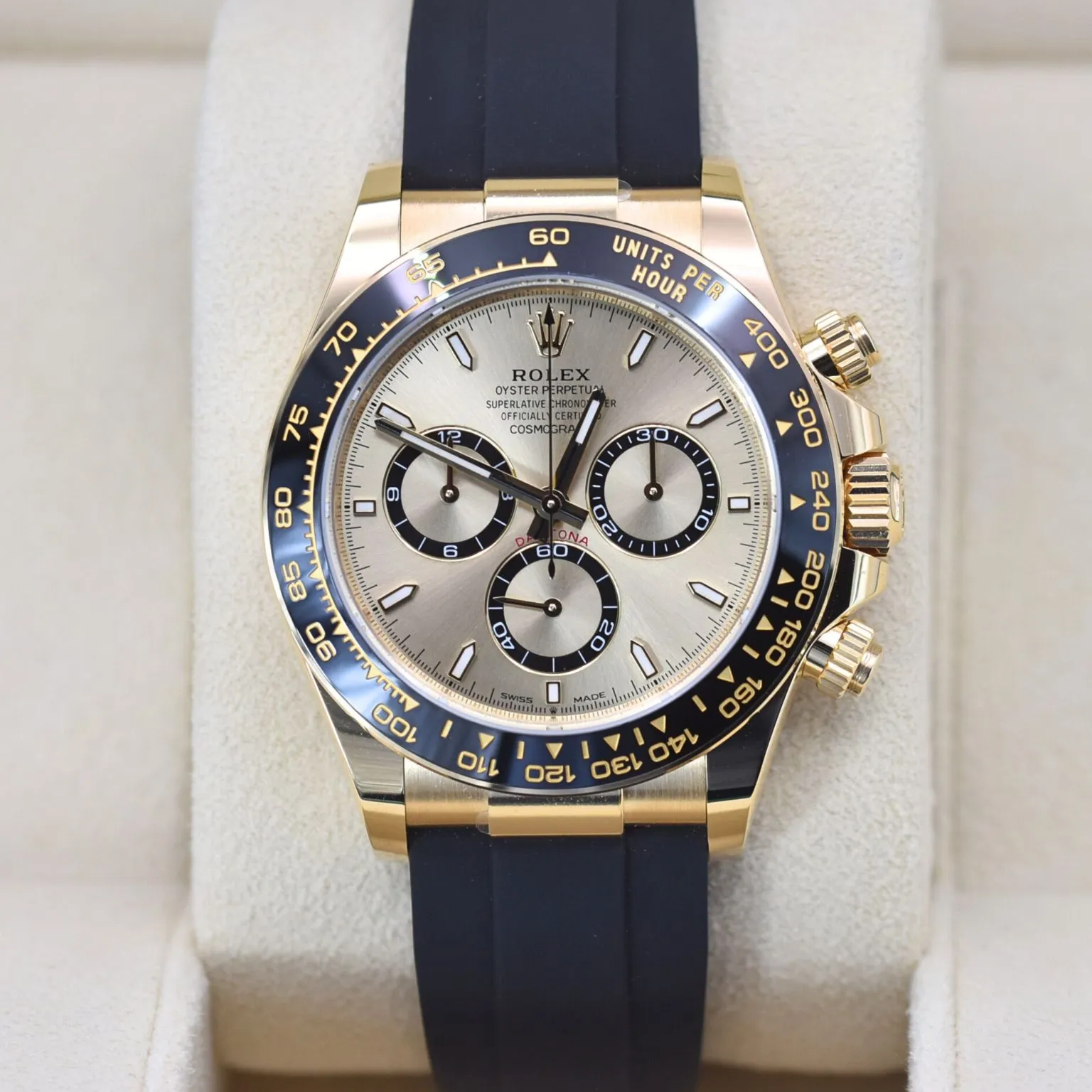 Daytona 126518 40mm Yellow Gold with Gold Dial