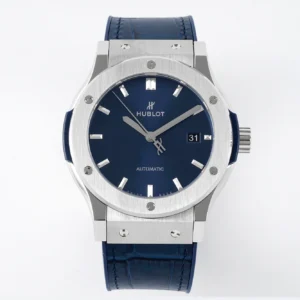Classic Fusion 42mm APSF 1:1 Best Edition Blue Dial on Blue Gummy Strap A1110