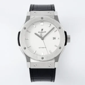Classic Fusion 42mm APSF 1:1 Best Edition White Dial on Black Gummy Strap A1110