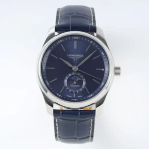 Longines Master Moonphase SS/LE Blue Dial 