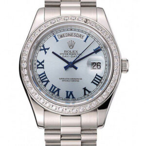 Rolex Day-Date 41mm Blue Dial 1453962 Super Clone