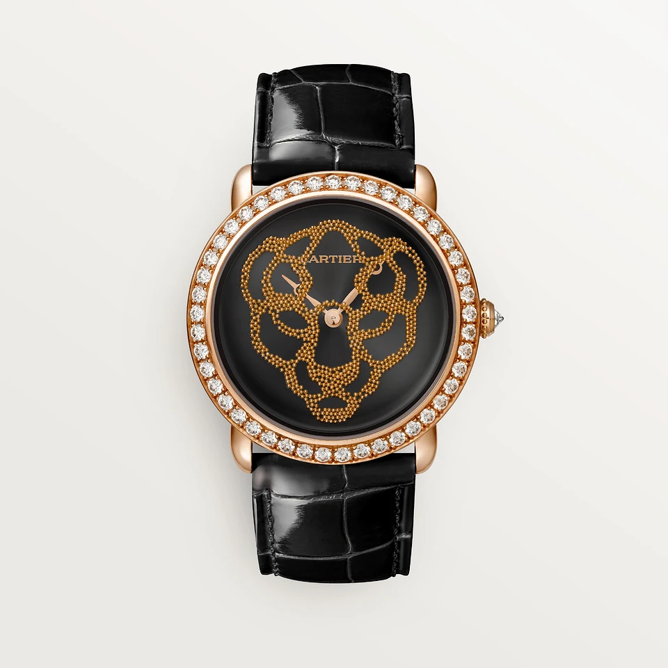 Cartier Révélation d’une Panthère watch, 37 mm Rose Gold