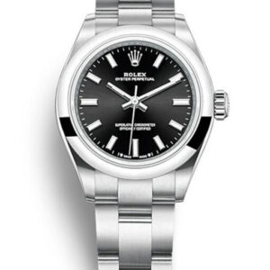 Rolex Oyster Perpetual Lady 28mm Black Dial