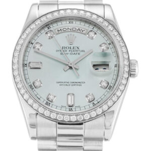 Rolex Day-Date 36mm Blue Dial 118346 Super Clone