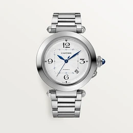 Cartier Pasha de Cartier watch, 41 mm,  Steel