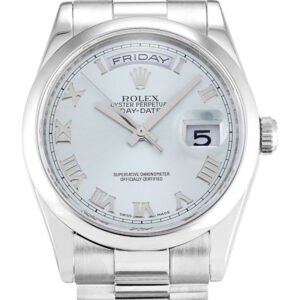 Rolex Day-Date 36mm Blue Dial 118206 Super Clone