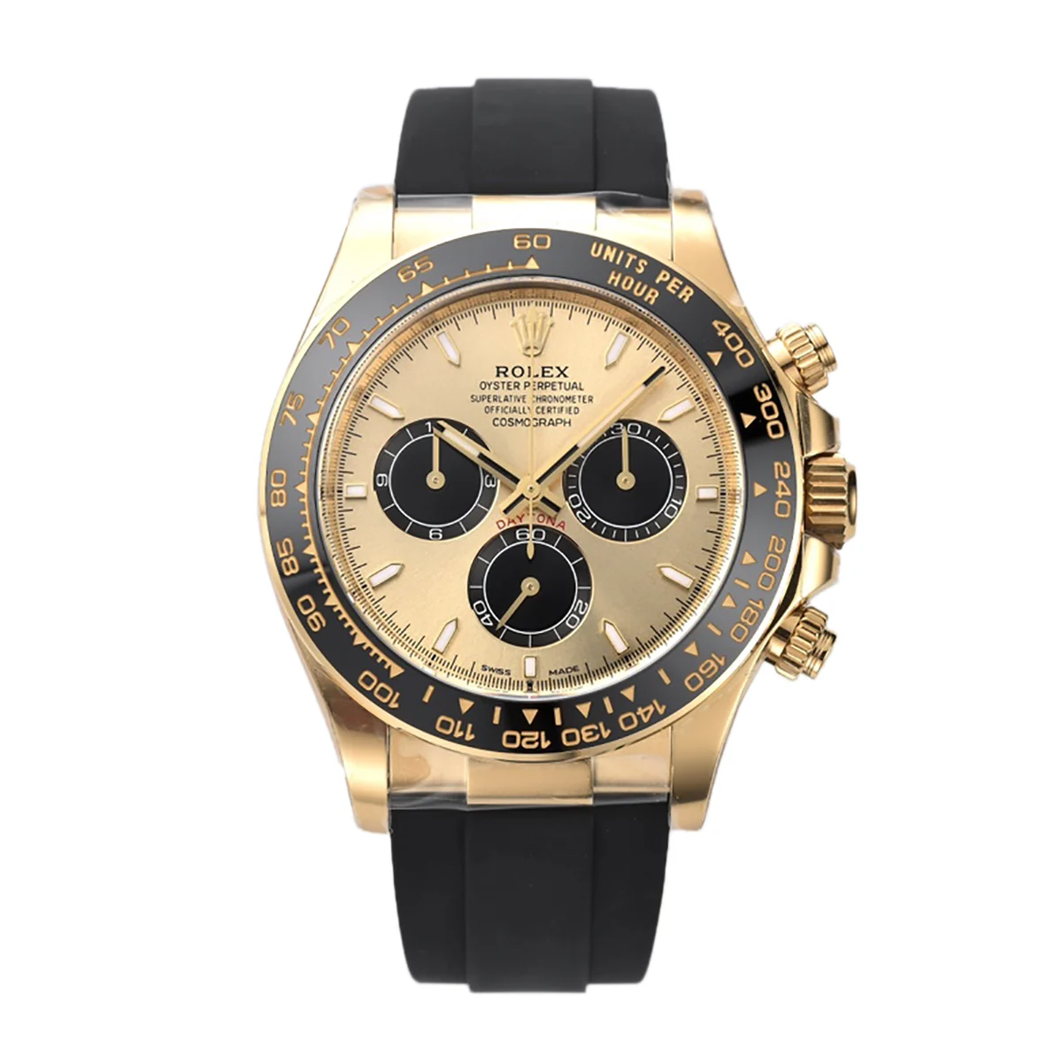 Daytona 126518 40mm Yellow Gold with Black Dial