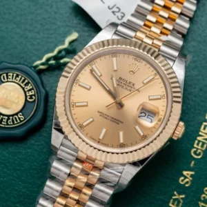 Datejust m126333 41mm Super Clone Champagne Dial