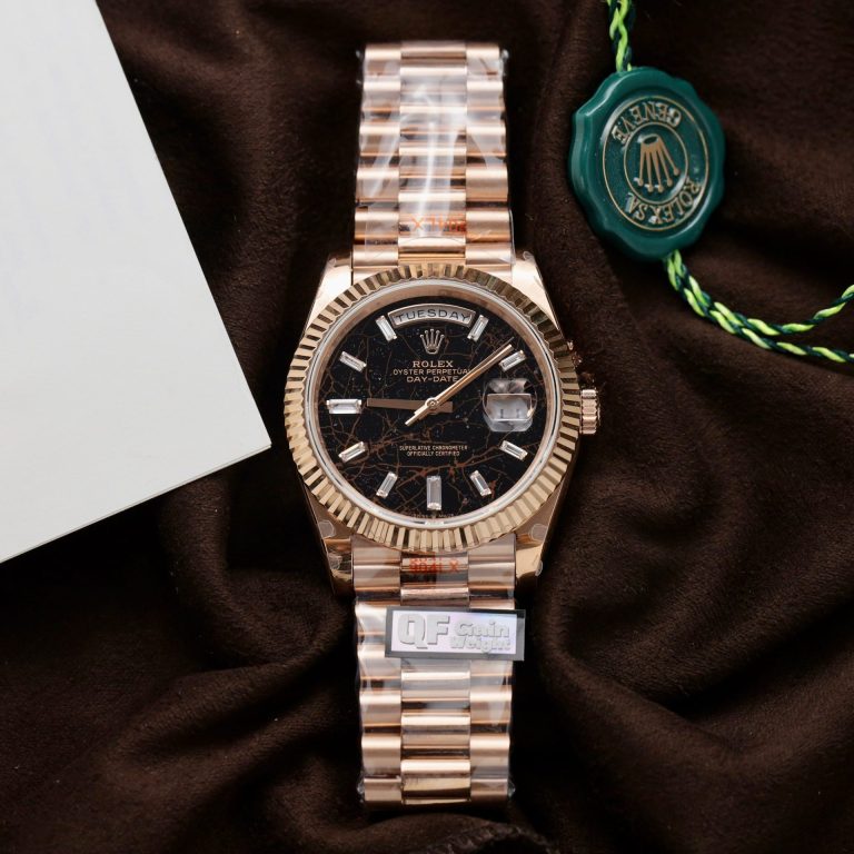 Rolex Day-Date 228235 Lava Dial Weight 185 Grams QF Factory 40mm