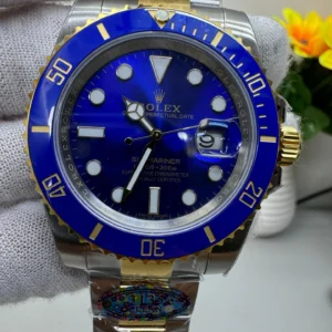 Rolex Submariner 116613LB – Bluesy – Box, Booklet and NFC Card