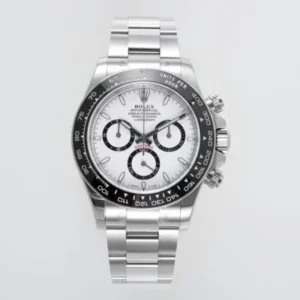 Daytona 126500 White Dial on 904L Stainless Steel Bracelet