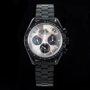 Omega Black Liquid D Speedmaster Planet Limited Edition Watch