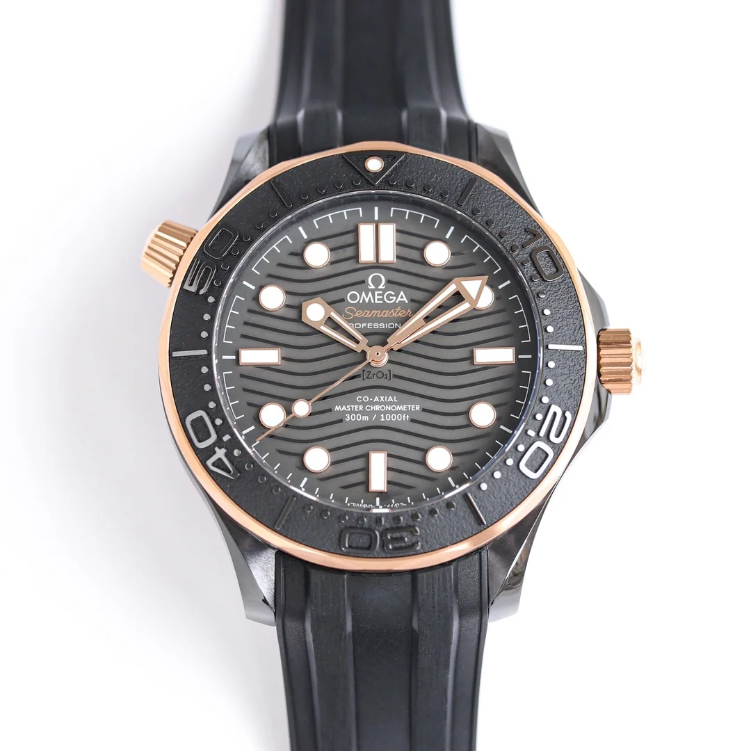 Omega New Seamaster Series 300 Meters – Black Zirconium Oxide Ceramic