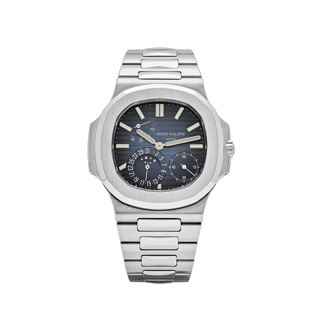 Nautilus 5712 PPF SS 1:1 Best Edition Blue Dial on SS Bracelet A240 Super Clone
