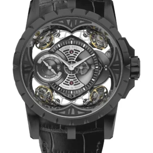 ROGER DUBUIS Quatuor Black DLC Titanium Watch