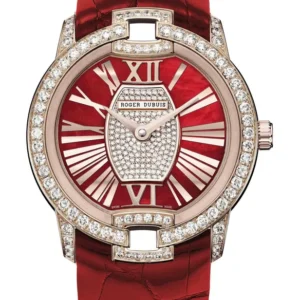 ROGER DUBUIS Velvet Rose Gold 36mm Red